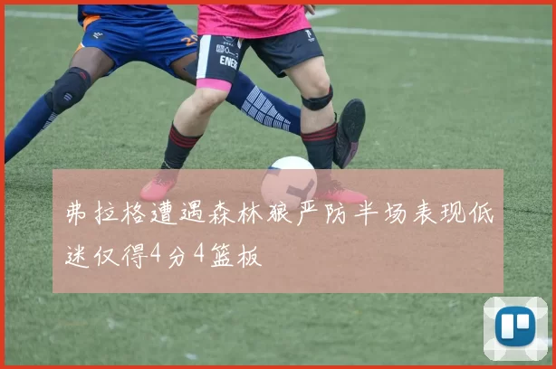 弗拉格遭遇森林狼严防半场表现低迷仅得4分4篮板